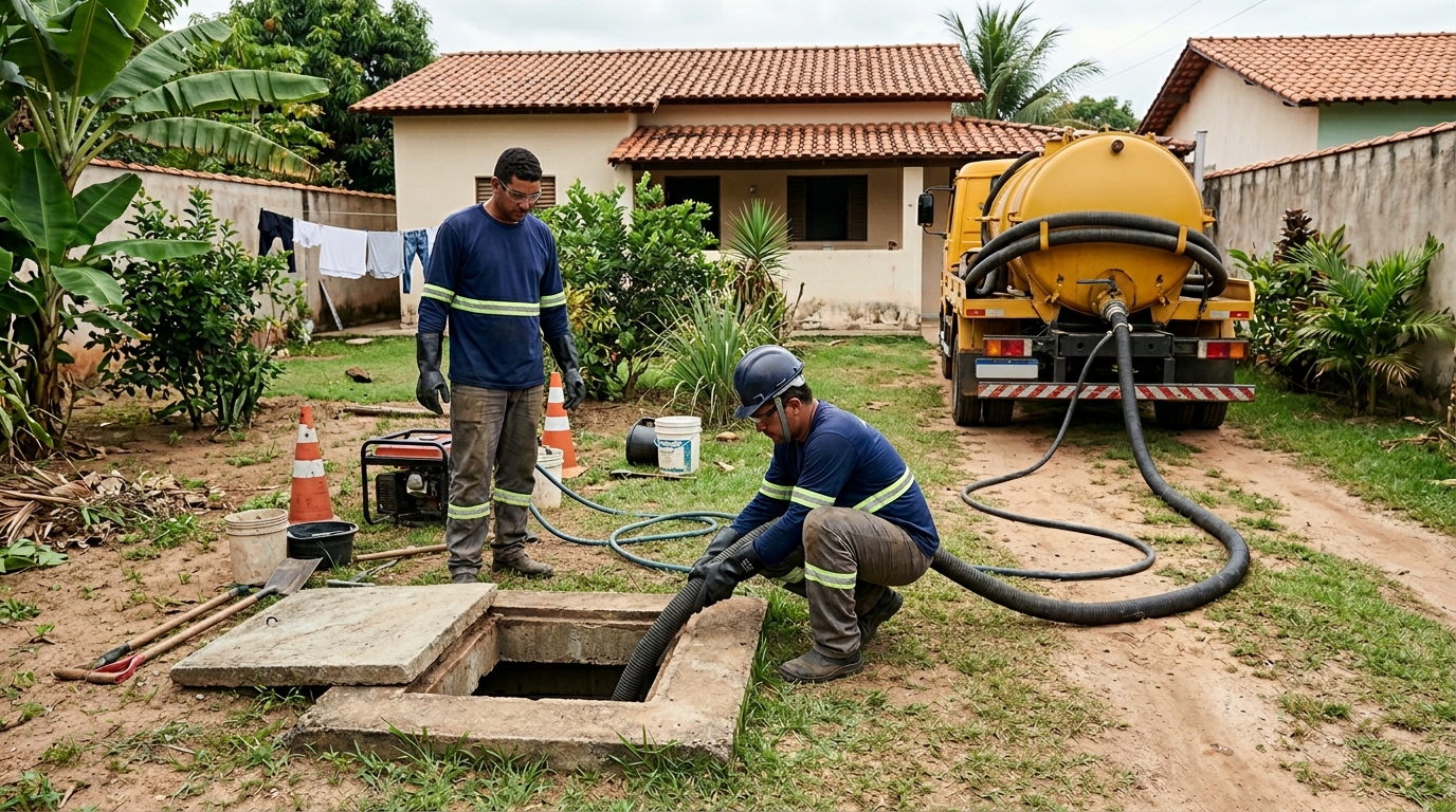Limpeza de Fossa em Mogi das Cruzes‑SP