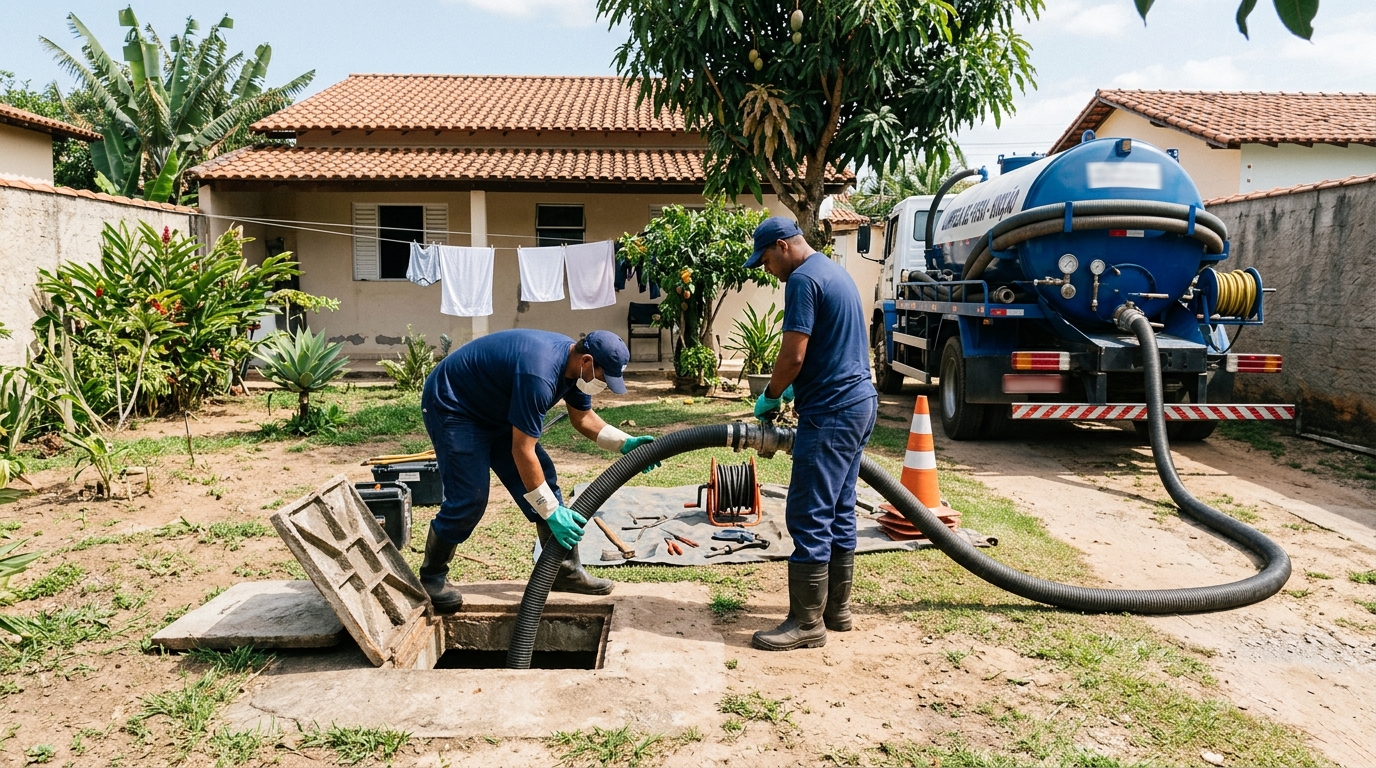 Manutenção de Fossa em Mogi das Cruzes‑SP